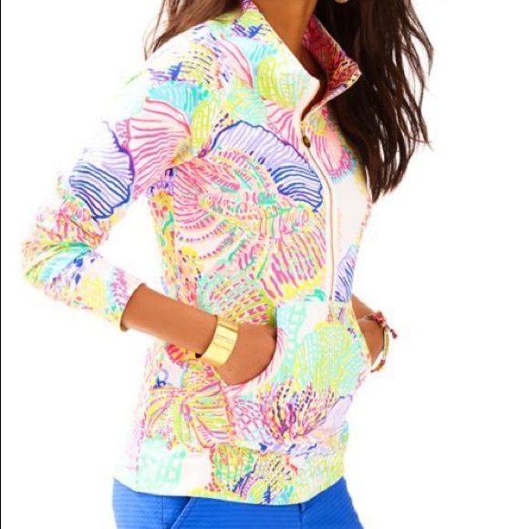 Lilly Pulitzer Jackets & Blazers - Lilly Pulitzer Roar Of The Seas Popover